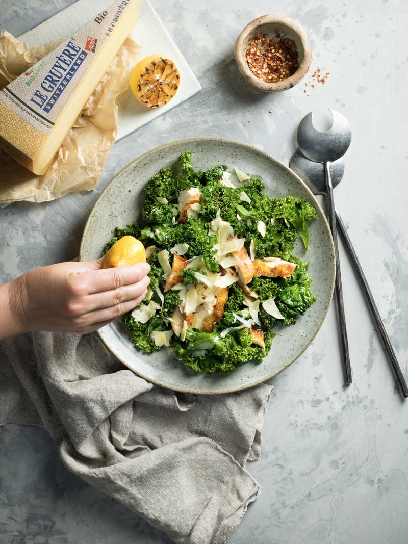 Le Gruyère AOP mainoskuva. Valokuvaajana Matilda Lindeblad ja ruokastylistinä Ylva Bergqvist. Reseptin on suunnitellut Louisa Lorang.